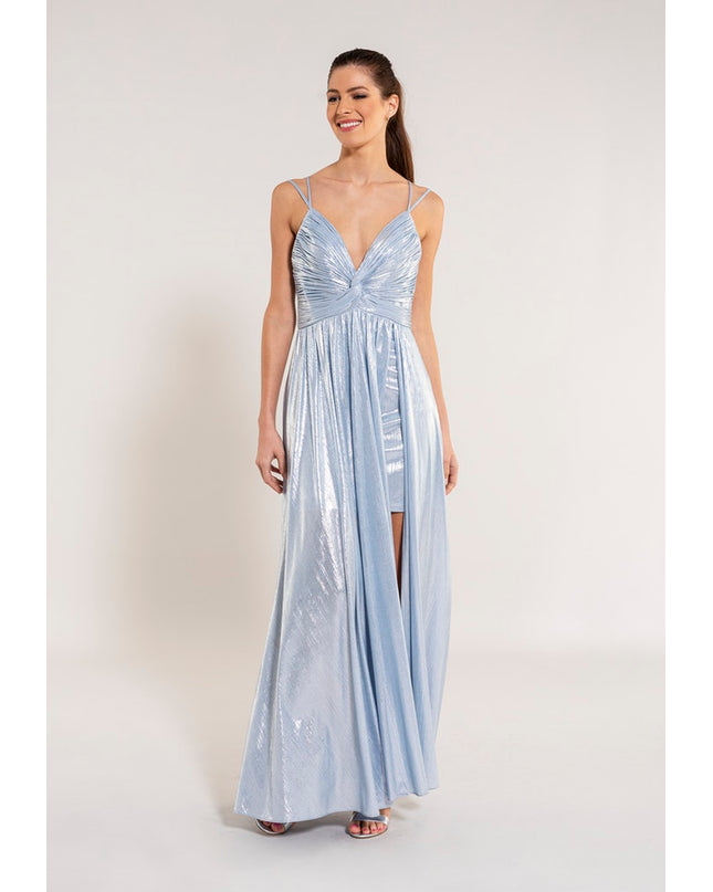SWING - Florina dress - Gala jurken - 34 / Blue - Dresses Boutique jurkenwinkel Sittard