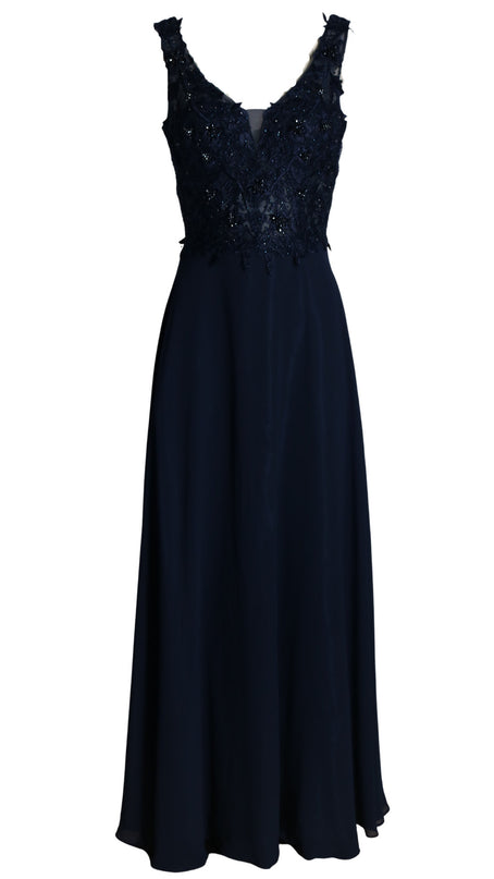 Dresses Boutique - Graziella dress - Gala jurken - OneSize 36 t/m 40 / Navy - Dresses Boutique jurkenwinkel Sittard