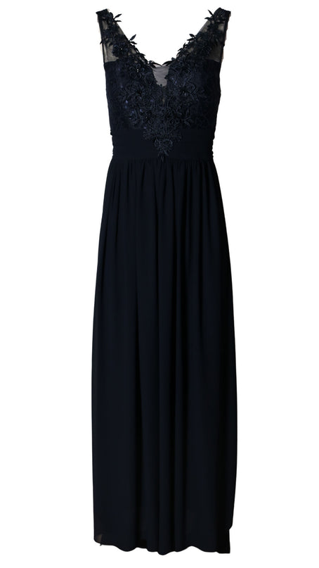 Dresses Boutique - Lidia dress - Gala jurken - OneSize 36 t/m 40 / Navy - Dresses Boutique jurkenwinkel Sittard