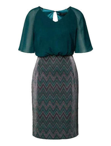 SWING - Lorey dress - Jurken - 36 / Smaragd - Dresses Boutique jurkenwinkel Sittard