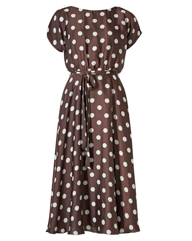 SWING - Marigold dot dress - Jurken -  - Dresses Boutique jurkenwinkel Sittard