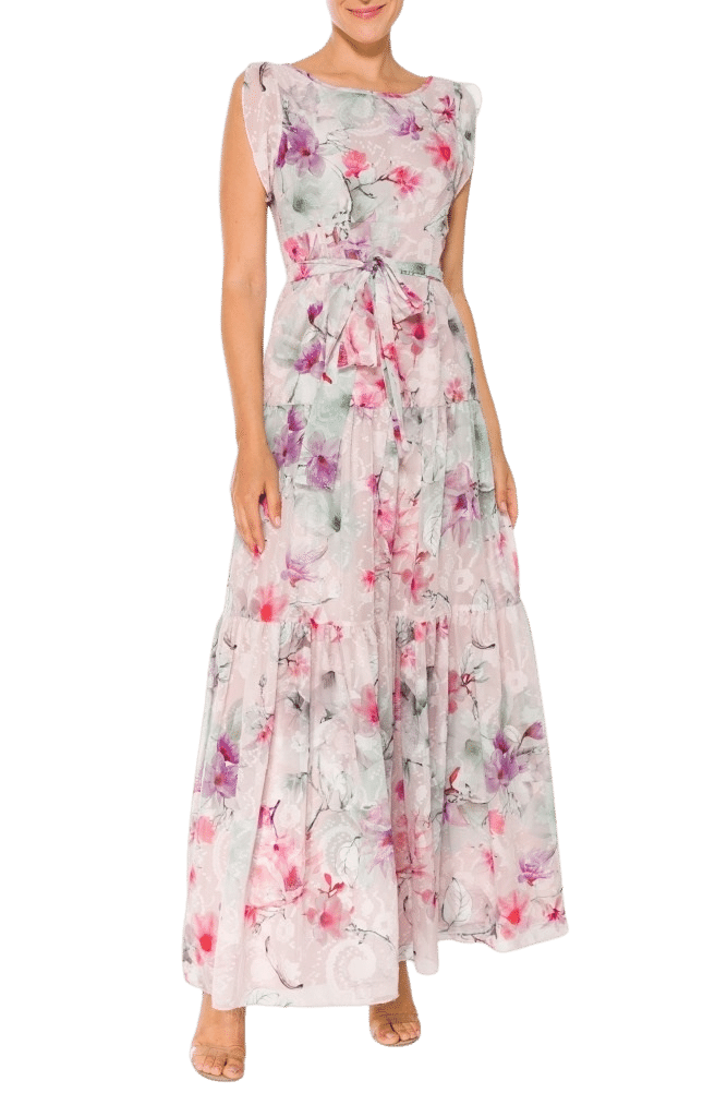 Maxi pastel dress
