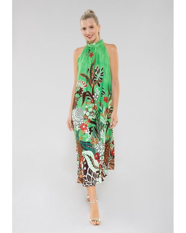 SWING - Perla dress - Jurken - 34 / Apple green - Dresses Boutique jurkenwinkel Sittard