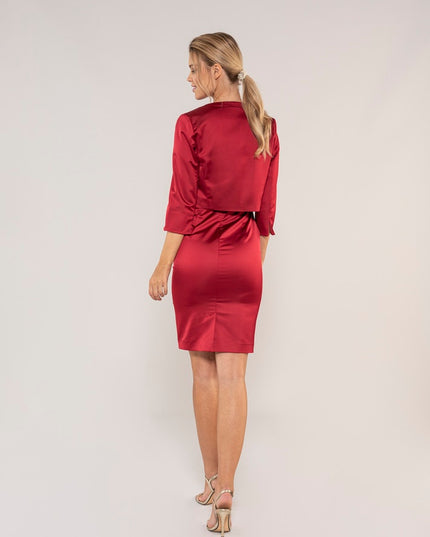 SWING - Satin bolero Rio red - Bolero -  - Dresses Boutique jurkenwinkel Sittard
