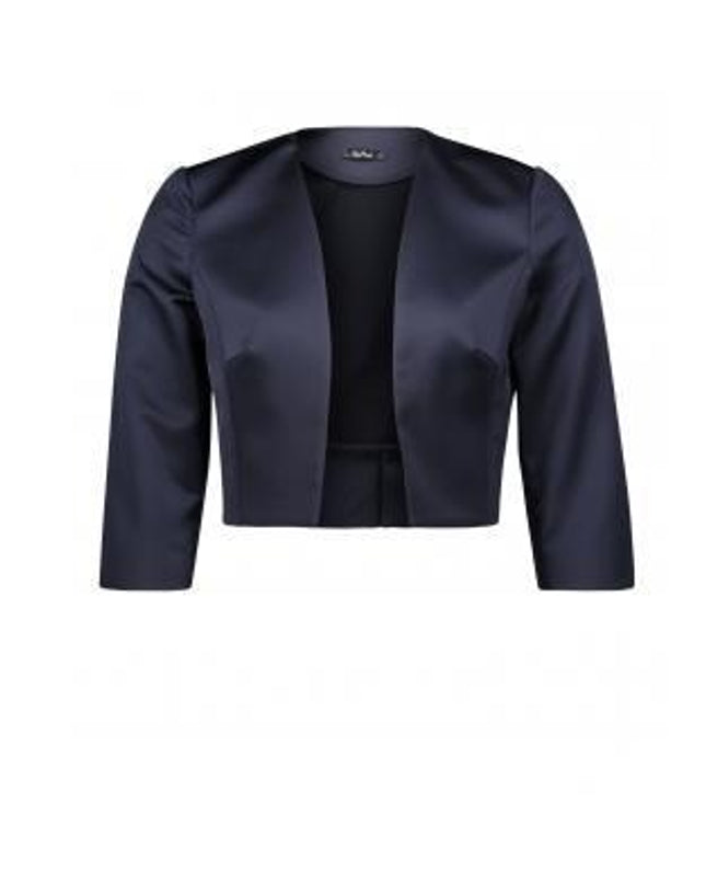 Vera Mont - Satin bolero Vera Mont Navy - Blazers & Boleros - 36 - Dresses Boutique jurkenwinkel Sittard