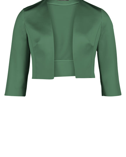 Vera Mont - Satin bolero poison green - Jassen en jacks - 36 / Green poison - Dresses Boutique jurkenwinkel Sittard