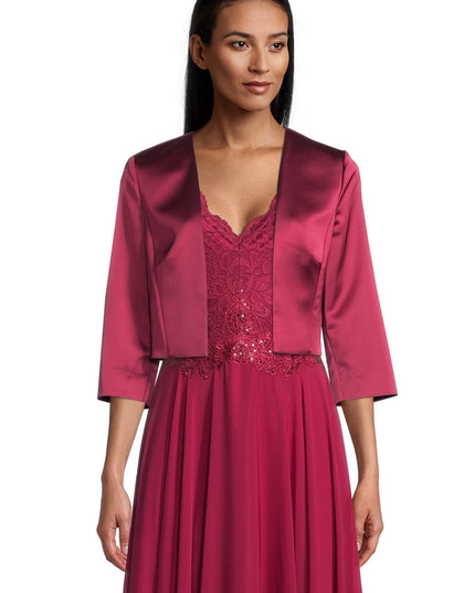 Vera Mont - Satin bolero ruby red - Bolero -  - Dresses Boutique jurkenwinkel Sittard
