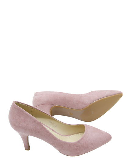Dresses Boutique - Suedine pump Pink - Schoenen -  - Dresses Boutique jurkenwinkel Sittard