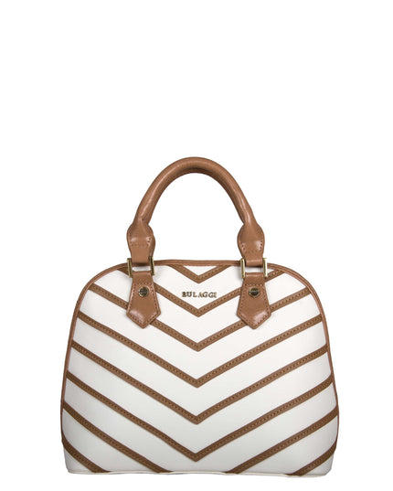 Bulaggi - Zigzag teacosy bag -  - OneSize / White - Dresses Boutique jurkenwinkel Sittard