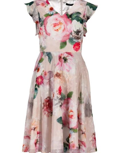 SWING - Romantica jurk -  - 38 / Creme - Dresses Boutique jurkenwinkel Sittard